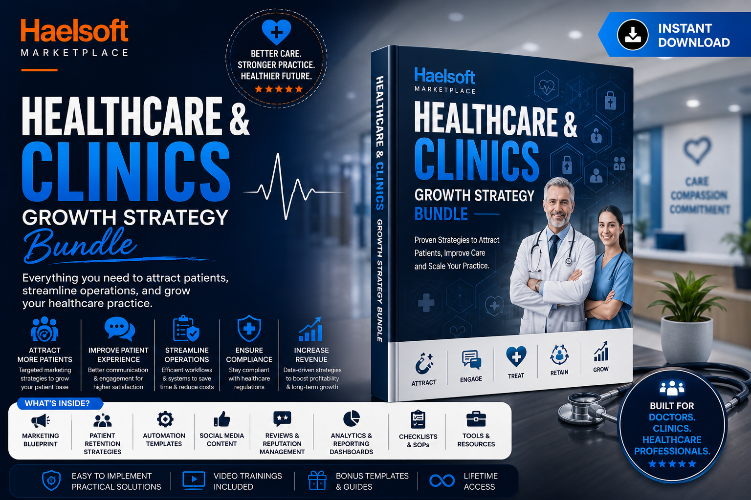 Healthcare & Clinics  Complete Strategy Pack