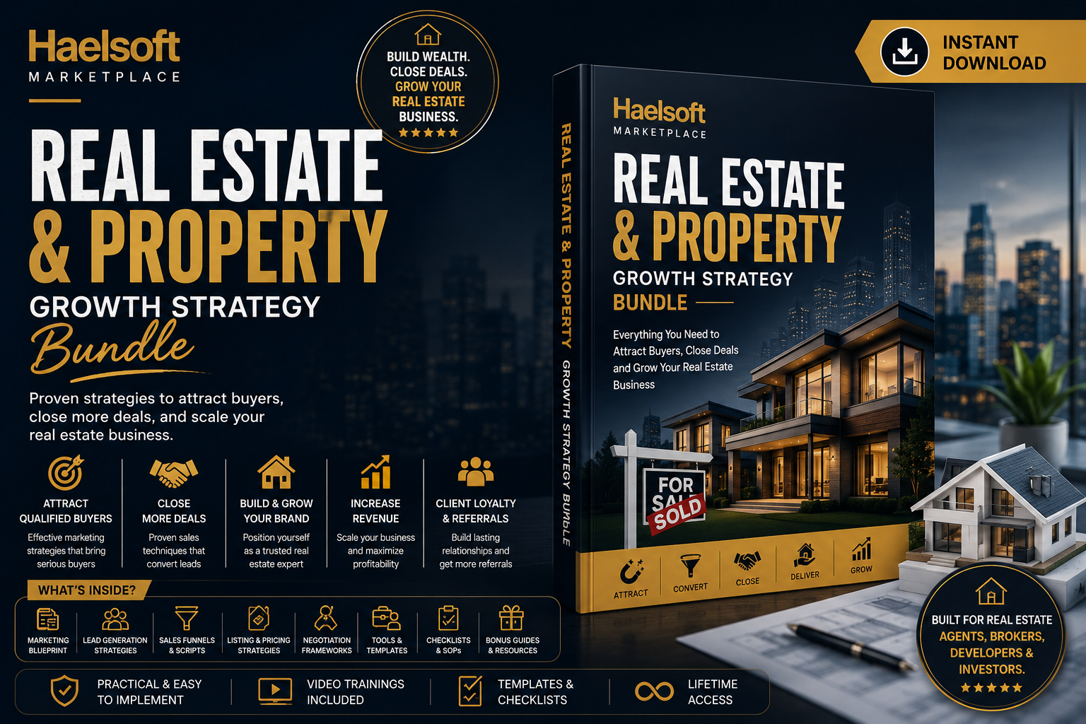 Real Estate Agency  Complete Strategy Pack